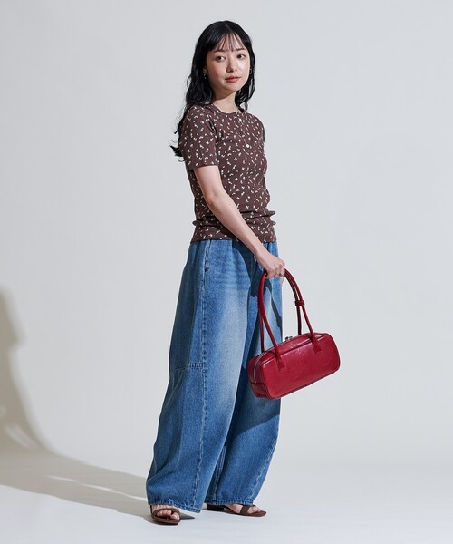 FREAK'S STORE（フリークスストア）の「花柄 針抜き フライス ヘンリー