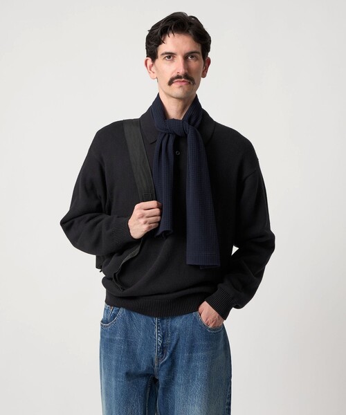 セール】＜Steven Alan＞ CTN/CA 2B ニット ポロシャツ（ニット