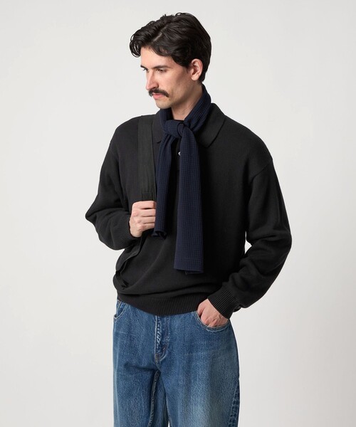 セール】＜Steven Alan＞ CTN/CA 2B ニット ポロシャツ（ニット