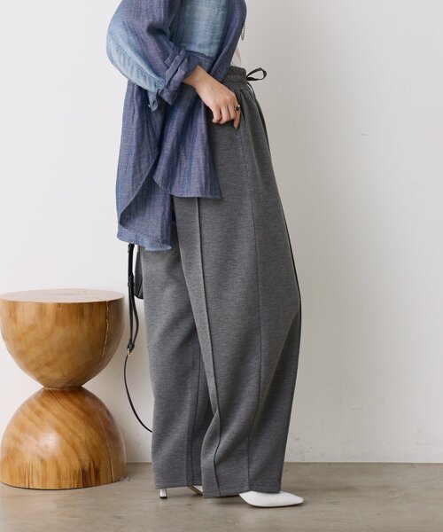 Jena espace merveilleux(ジェナ エスパスメルヴェイユ)の「ダンボールカーブパンツ(その他パンツ・レディース・チャコールグレー/ブラック/ベージュ・FREE)」の22枚目の写真