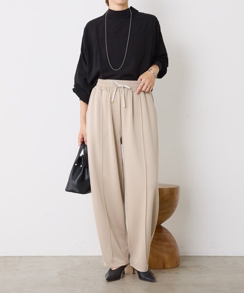 Jena espace merveilleux(ジェナ エスパスメルヴェイユ)の「ダンボールカーブパンツ(その他パンツ・レディース・チャコールグレー/ブラック/ベージュ・FREE)」の21枚目の写真