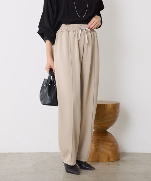 Jena espace merveilleux(ジェナ エスパスメルヴェイユ)の「ダンボールカーブパンツ(その他パンツ・レディース・チャコールグレー/ブラック/ベージュ・FREE)」の18枚目の写真