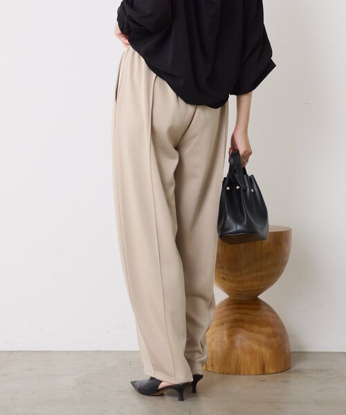 Jena espace merveilleux(ジェナ エスパスメルヴェイユ)の「ダンボールカーブパンツ(その他パンツ・レディース・チャコールグレー/ブラック/ベージュ・FREE)」の15枚目の写真