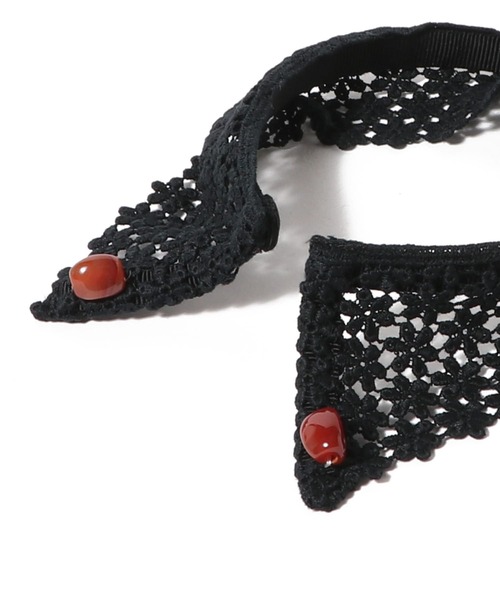 La Maison de Lyllis（メゾンドリリス）の「La Maison de Lyllis / SHANA ヘアバンド（ヘアバンド・レディース・ホワイト/ブラック・FREE）」の6枚目の写真