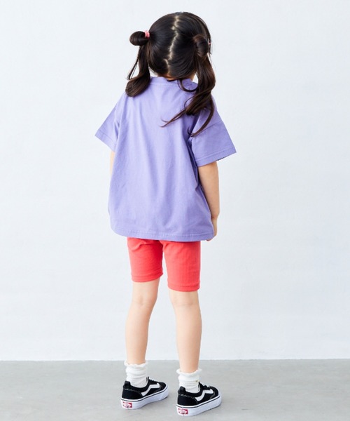 Fluffy BROTHERS（フラッフィーブラザーズ）の「プリントTシャツ（Tシャツ/カットソー・キッズ・ネイビー/ベージュ/パープル/ブラック・90/100/110/120/80/130/140/150）」の20枚目の写真