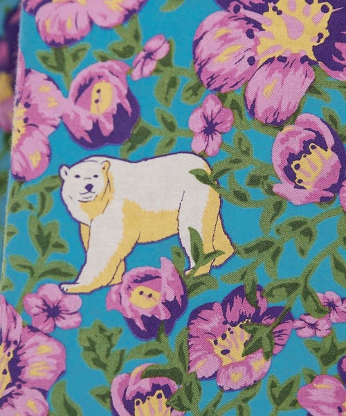 I am I in fact...（アイアムアイインファクト）の「●Arctic Flower スリットパンツ（その他パンツ・レディース・チャコールグレー/グリーン・FREE）」の8枚目の写真