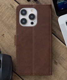 ZIP FIVE（ジップファイブ）の「iPhone PUブライドルレザー 手帳型スマホケース カバー 【 iphone16e:iphone16e対応   se/11/11pro/12/12mini/12pro/13/13mini/13pro/14/14pro/15/15pro/16/16pro/16e対応】（スマホケース/カバー）」