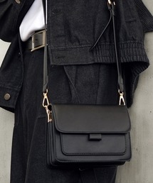 L'atelier（ラトリエ）の「ショルダーバッグ ミニ 調整可能ストラップ 合皮スクウェア（ショルダーバッグ）」