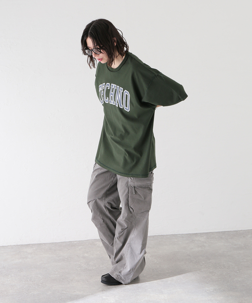 is-ness（イズネス）の「ISNESS MUSIC / イズネス ミュージック TECHNO T-SHIRT（Tシャツ/カットソー・メンズ・ネイビー/ホワイト/グリーン・FREE）」の8枚目の写真