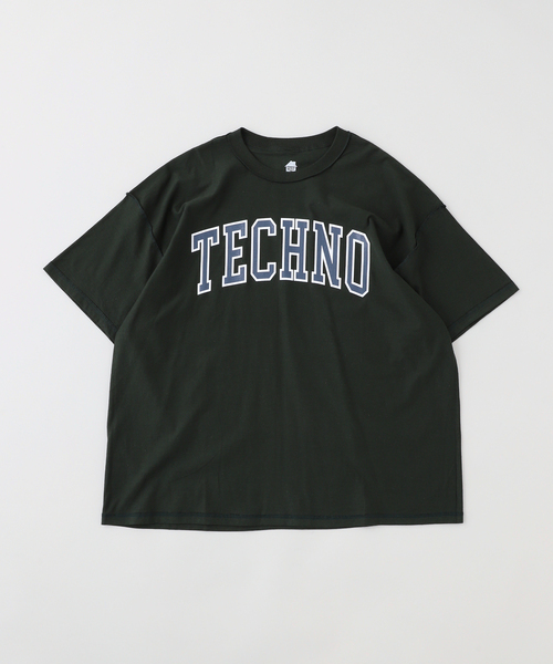is-ness（イズネス）の「ISNESS MUSIC / イズネス ミュージック TECHNO T-SHIRT（Tシャツ/カットソー・メンズ・ネイビー/ホワイト/グリーン・FREE）」の12枚目の写真
