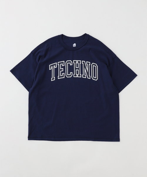 is-ness（イズネス）の「ISNESS MUSIC / イズネス ミュージック TECHNO T-SHIRT（Tシャツ/カットソー・メンズ・ネイビー/ホワイト/グリーン・FREE）」の13枚目の写真