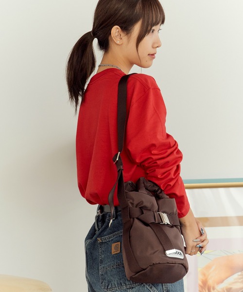 OUTDOOR PRODUCTS（アウトドアプロダクツ）の「OUTDOOR PRODUCTS/アウトドアプロダクツ 2Way Belt Tote(SS) トートバッグ（トートバッグ・レディース・ブラウン/チャコール/ブラック・FREE）」の16枚目の写真