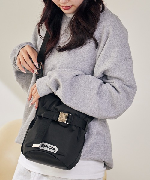 OUTDOOR PRODUCTS（アウトドアプロダクツ）の「OUTDOOR PRODUCTS/アウトドアプロダクツ 2Way Belt Tote(SS) トートバッグ（トートバッグ・レディース・ブラウン/チャコール/ブラック・FREE）」の6枚目の写真