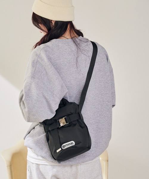 OUTDOOR PRODUCTS（アウトドアプロダクツ）の「OUTDOOR PRODUCTS/アウトドアプロダクツ 2Way Belt Tote(SS) トートバッグ（トートバッグ・レディース・ブラウン/チャコール/ブラック・FREE）」の7枚目の写真