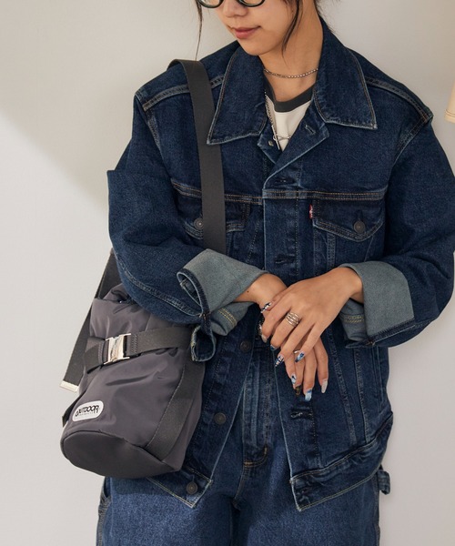 OUTDOOR PRODUCTS（アウトドアプロダクツ）の「OUTDOOR PRODUCTS/アウトドアプロダクツ 2Way Belt Tote(SS) トートバッグ（トートバッグ・レディース・ブラウン/チャコール/ブラック・FREE）」の14枚目の写真