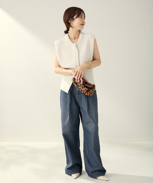 Plage プラージュ　ペインターパンツ　デニム　新品未使用 plage（プラージュ）の「《追加予約》Painter パンツ（）」 - WEAR
