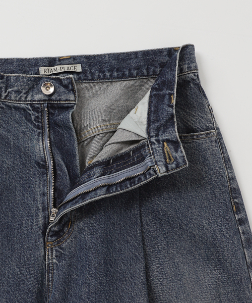 plage（プラージュ）の「R’IAM バレル DENIM パンツ（デニムパンツ・レディース・ブルー・34/36/38）」の11枚目の写真