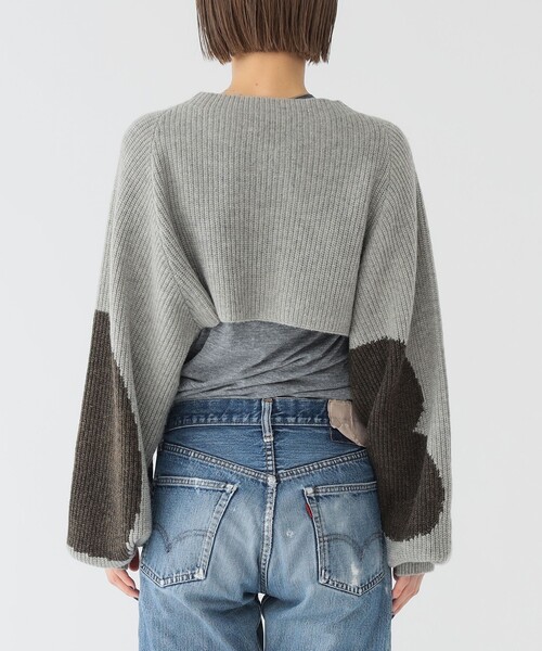 maturely（マチュアリー）の「maturely / ハート ボレロ（カーディガン/ボレロ・レディース・グレー/チャコールグレー・ONE SIZE）」の10枚目の写真