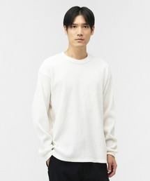 ティゴラ TIGORA ワッフルロングTシャツ