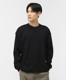 ティゴラ TIGORA ワッフルロングTシャツ