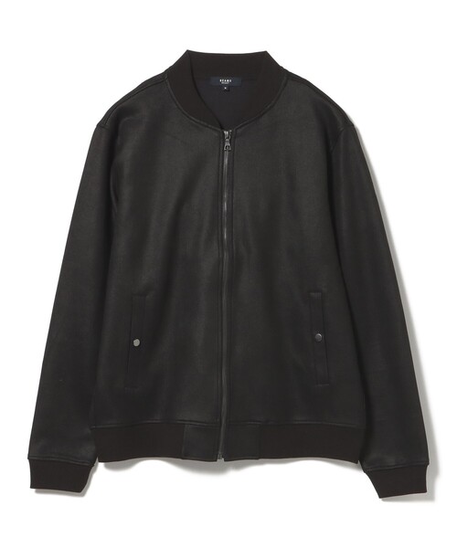 BEAMS HEART（ビームスハート）の「ヘリンボーン フェイクスエード MA-1（MA-1・メンズ・チャコールグレー/ブラウン・S/M/L）」の18枚目の写真