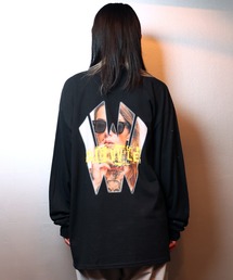 [W] by VIRGOwearworks（ダブリューバイヴァルゴウェアーワークス）の「Duvvle(W) tokyo girl（Tシャツ/カットソー）」