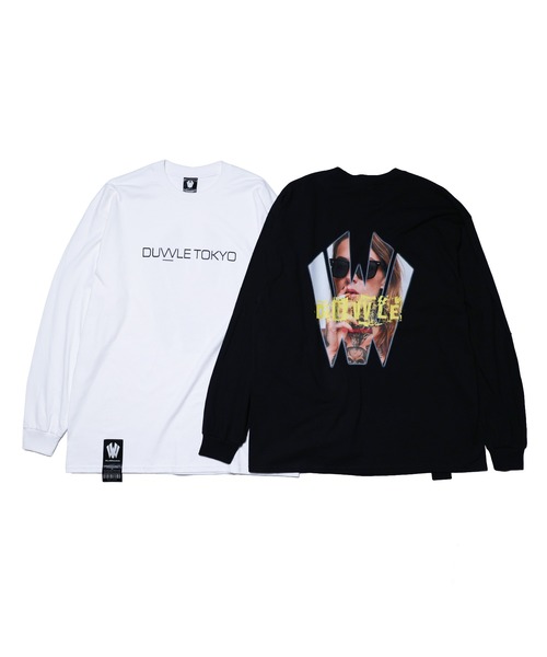 [W] by VIRGOwearworks（ダブリューバイヴァルゴウェアーワークス）の「Duvvle(W) tokyo girl（Tシャツ/カットソー・メンズ・ホワイト/ブラック・MEDIUM/LARGE/X-LARGE/XX-LARGE）」の5枚目の写真