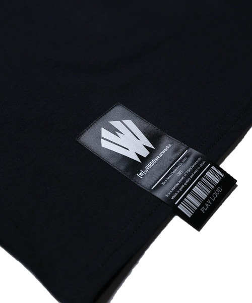 [W] by VIRGOwearworks（ダブリューバイヴァルゴウェアーワークス）の「Duvvle(W) tokyo girl（Tシャツ/カットソー・メンズ・ホワイト/ブラック・MEDIUM/LARGE/X-LARGE/XX-LARGE）」の12枚目の写真