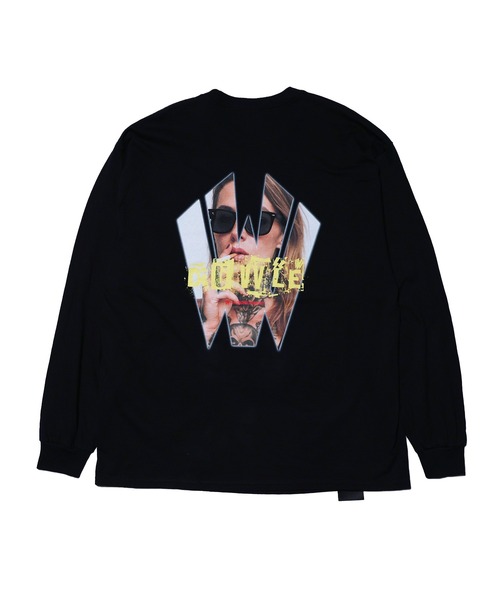 [W] by VIRGOwearworks（ダブリューバイヴァルゴウェアーワークス）の「Duvvle(W) tokyo girl（Tシャツ/カットソー・メンズ・ホワイト/ブラック・MEDIUM/LARGE/X-LARGE/XX-LARGE）」の7枚目の写真