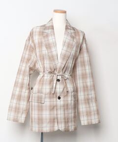 セール】2WAY SHEER JACKET（テーラードジャケット）｜CLANE