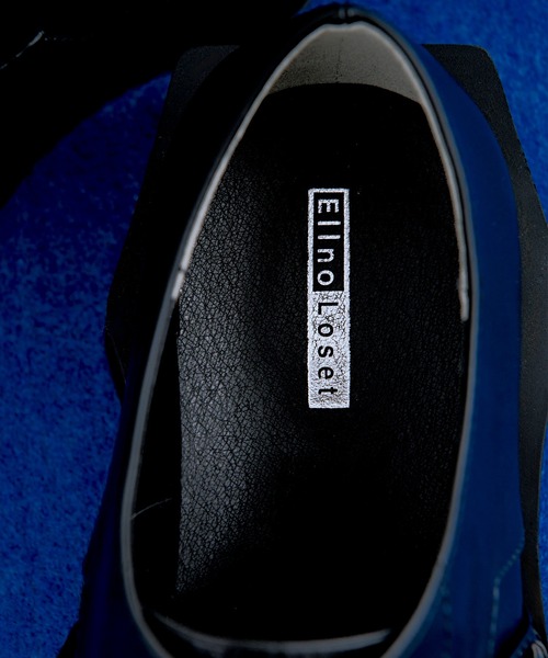 Ellno Loset（エルノロゼット）の「メタルバックルデザインローファー（ローファー・メンズ・ブラック・X-SMALL/SMALL/MEDIUM/LARGE/X-LARGE）」の6枚目の写真