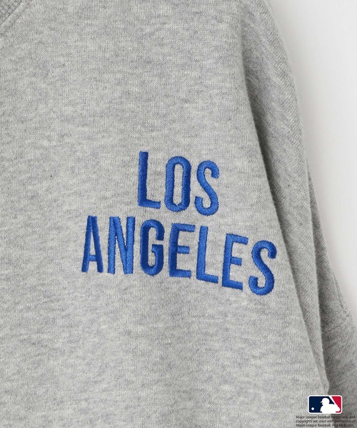 LOWRYS FARM（ローリーズファーム）の「ＭＬＢＢＩＧスウェット　579072（スウェット・レディース・ネイビー/シルバー/グリーン/ブラウン系その他・FREE）」の7枚目の写真