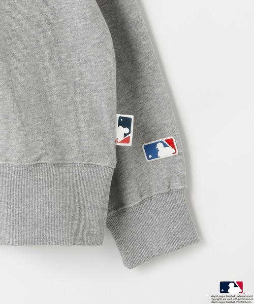 LOWRYS FARM（ローリーズファーム）の「ＭＬＢＢＩＧスウェット　579072（スウェット・レディース・ネイビー/シルバー/グリーン/ブラウン系その他・FREE）」の9枚目の写真