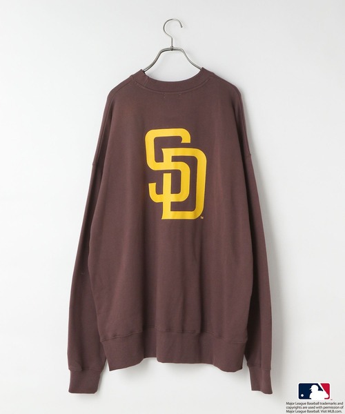 LOWRYS FARM（ローリーズファーム）の「ＭＬＢＢＩＧスウェット　579072（スウェット・レディース・ネイビー/シルバー/グリーン/ブラウン系その他・FREE）」の17枚目の写真