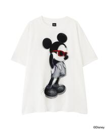 maxsix（マックスシックス）の「maxsix(マックスシックス）SUNGLASS MICKEY 3D TEE ディズニーライセンス（Tシャツ/カットソー）」