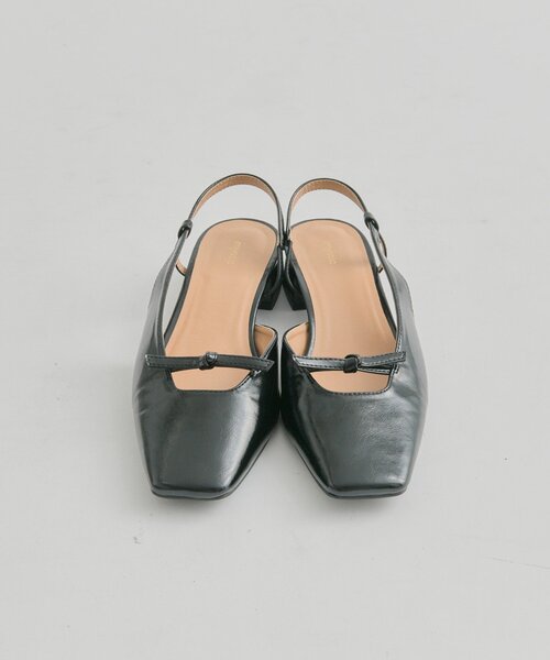 mystic（ミスティック）の「スクエアトゥリボンパンプス（パンプス・レディース・シルバー/ブラック・37/36/38）」の7枚目の写真