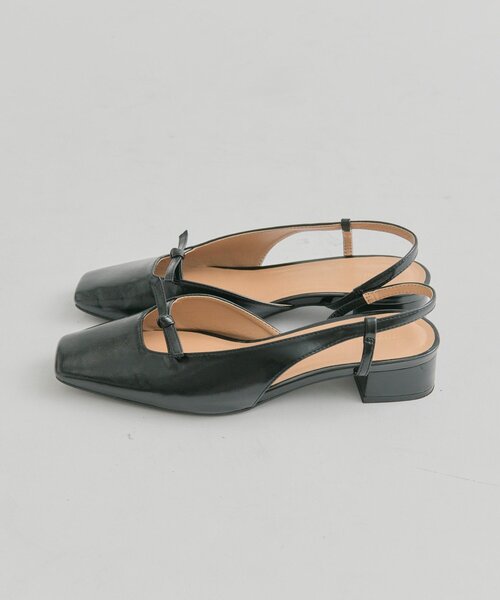 mystic（ミスティック）の「スクエアトゥリボンパンプス（パンプス・レディース・シルバー/ブラック・37/36/38）」の8枚目の写真