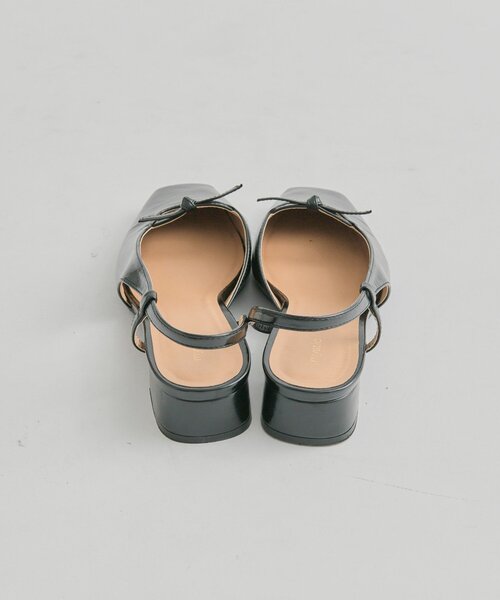 mystic（ミスティック）の「スクエアトゥリボンパンプス（パンプス・レディース・シルバー/ブラック・37/36/38）」の9枚目の写真