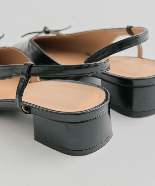 mystic（ミスティック）の「スクエアトゥリボンパンプス（パンプス・レディース・シルバー/ブラック・37/36/38）」の12枚目の写真