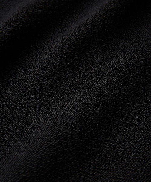 gomme（ゴム）の「40/-コーマ裏毛　ハイネック切替カーディガン（Tシャツ/カットソー・レディース・ブラック・MEDIUM）」の5枚目の写真