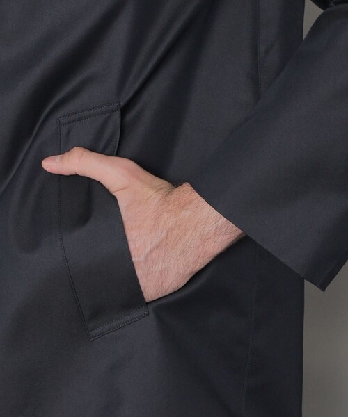 MACKINTOSH LONDON(マッキントッシュ ロンドン)の「【WEB・一部店舗限定】【DUNFORD】スビンコットンポリエステルギャバジンステンカラーコート(トレンチコート・メンズ・ベージュ系その他/ネイビー・38/40/42/36)」の9枚目の写真