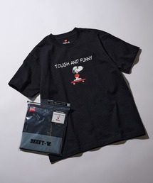 【Hanes】PEANUTS×BEEFY-T　T-SHIRT　1P　HM1-D002