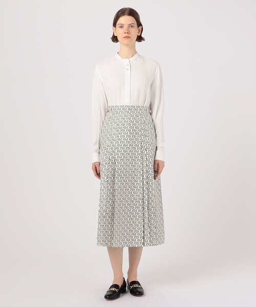 TOMORROWLAND (トゥモローランド)の「GABRIELA HEARST LERNA SKIRT(スカート・レディース・ホワイト系その他・38)」の2枚目の写真