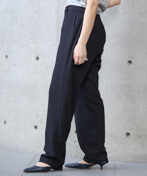 SOFFITTO(ソフィット)の「《2WAYストレッチ・紫外線防止・接触冷感》トラックパンツ(その他パンツ・レディース・ブラウン/ブラック・S/M/SS)」の19枚目の写真