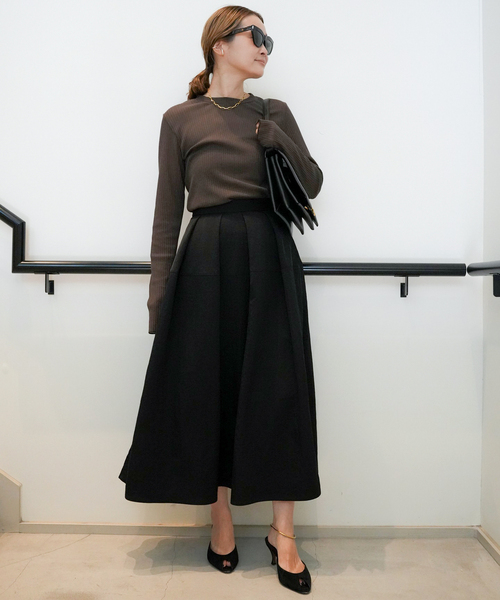 【ドゥーズィエムクラス】TOTAN Sheer Tシャツ　シアー長袖Ｔシャツ TOTAN Sheer Tシャツ（Tシャツ／カットソー）｜Deuxieme Classe