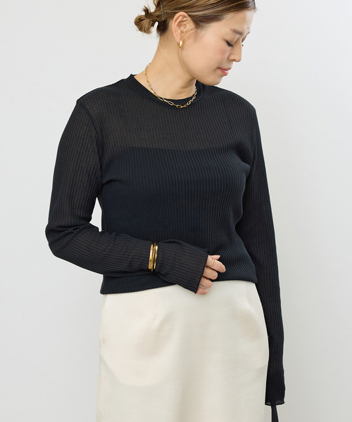 TOTAN Sheer Tシャツ（Tシャツ/カットソー）｜Deuxieme Classe