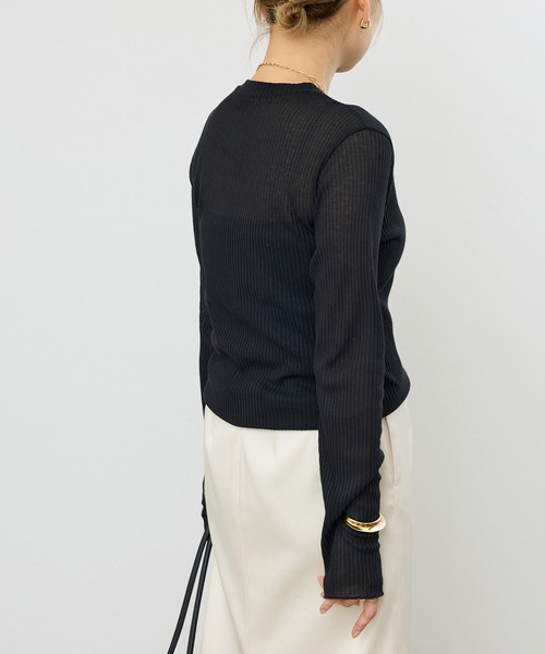 TOTAN Sheer Tシャツ（Tシャツ/カットソー）｜Deuxieme Classe