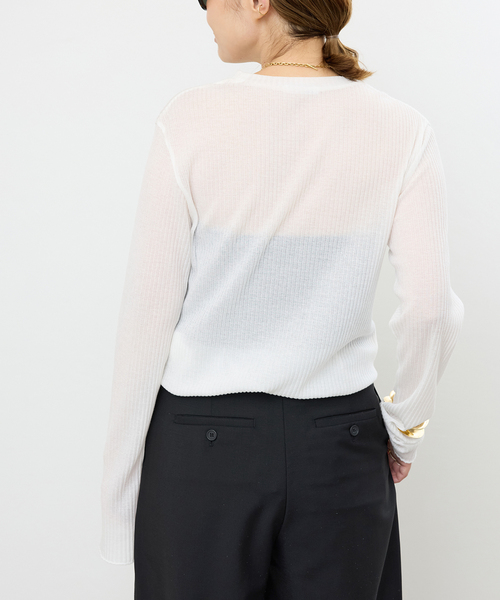 ドゥーズィエムクラス TOTAN Sheer Tシャツ TOTAN Sheer Tシャツ（Tシャツ／カットソー）｜Deuxieme Classe