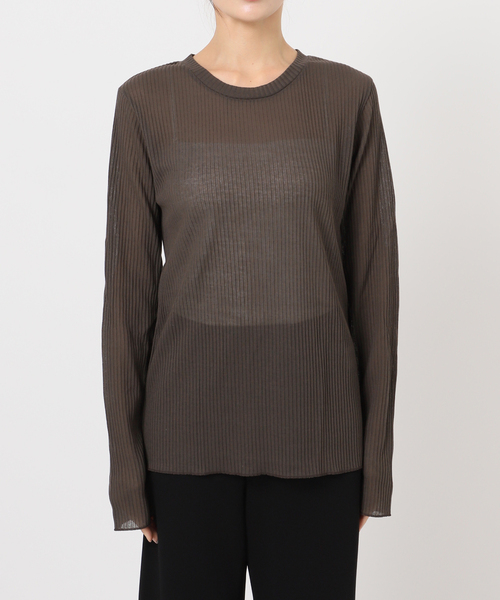 TOTAN Sheer Tシャツ（Tシャツ/カットソー）｜Deuxieme Classe