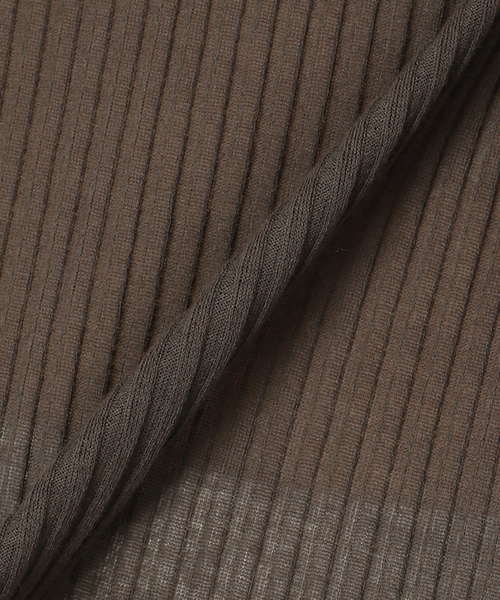 Deuxieme Classe（ドゥーズィエムクラス）の「TOTAN Sheer Tシャツ（Tシャツ/カットソー・レディース・ホワイト/ブラック/ブラウン・FREE）」の10枚目の写真